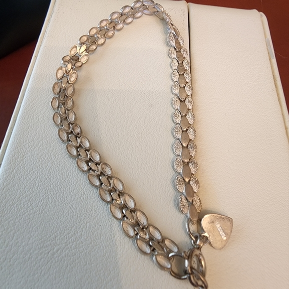 Sterling silver marked bracelet - Picture 5 of 10